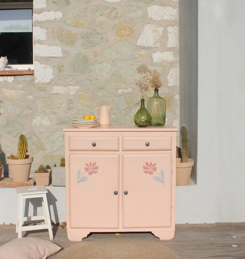 Buffet parisien patiné "Marguerite"