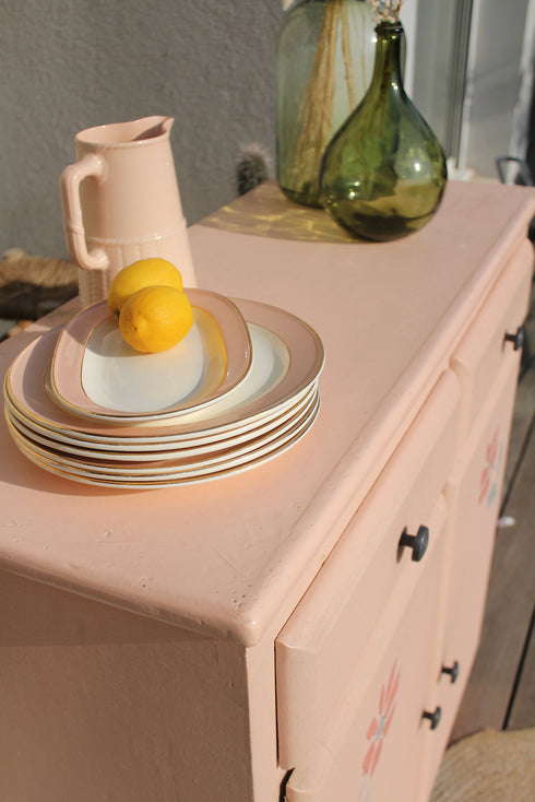 Buffet parisien patiné "Marguerite"