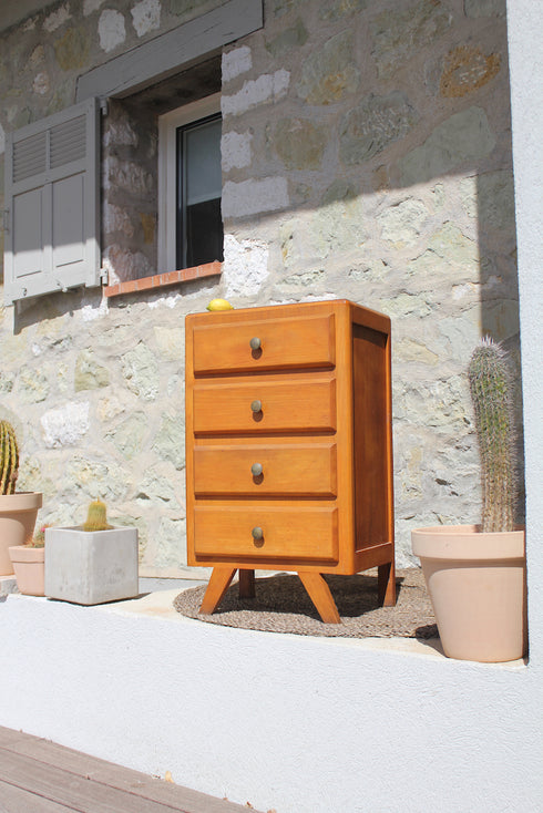 Chiffonnier vintage pieds compas "Dimitri"