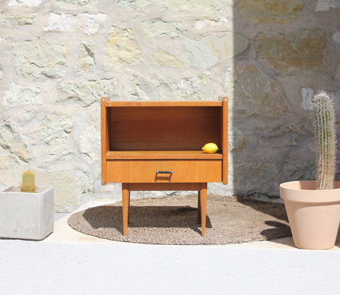 Chevet vintage pieds compas "Oscar"