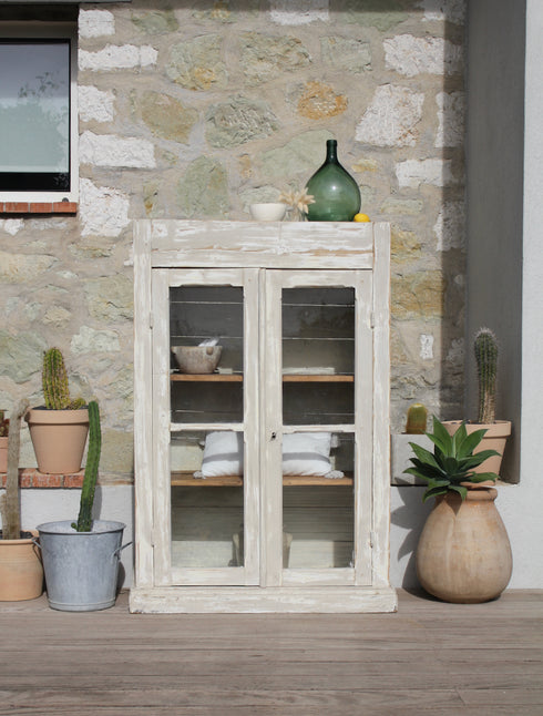 Armoire vitrine ancienne "Joséphine"