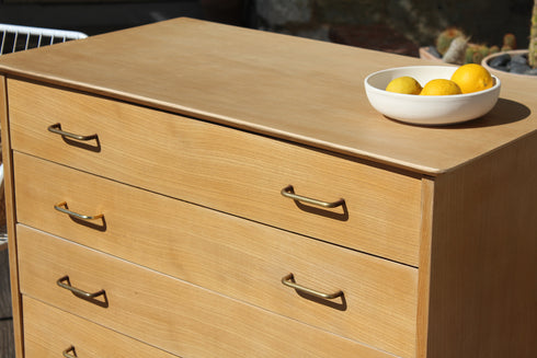 Commode pieds compas vintage "Camille"