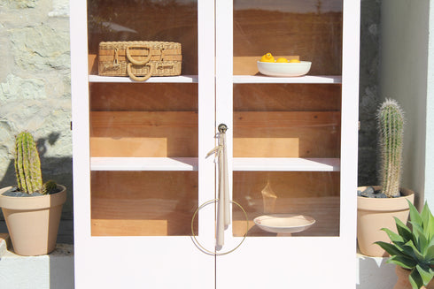 Armoire vitrée "Pâquerette"