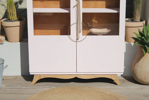 Armoire vitrée "Pâquerette"