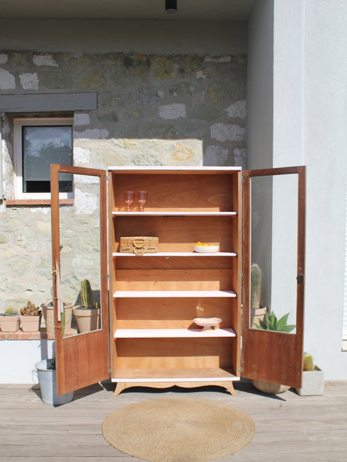 Armoire vitrée "Pâquerette"