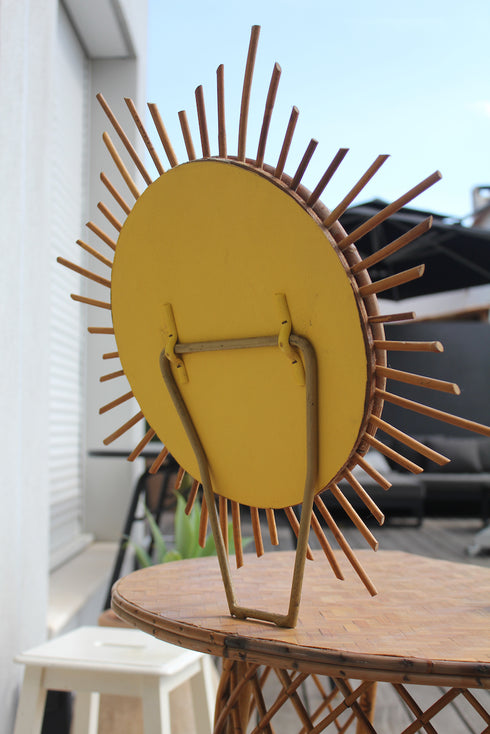 Coiffeuse en rotin vintage "Valentina"