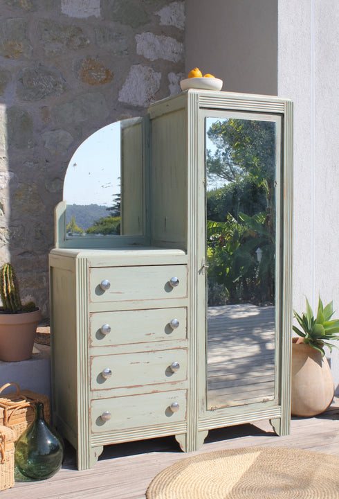 Armoire vintage asymétrique "Philippine"