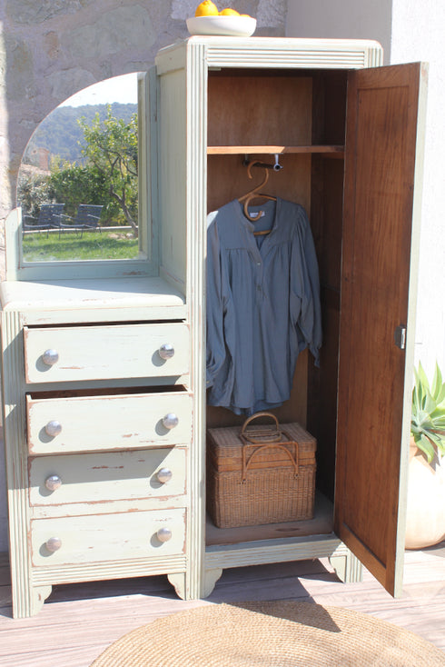 Armoire vintage asymétrique "Philippine"