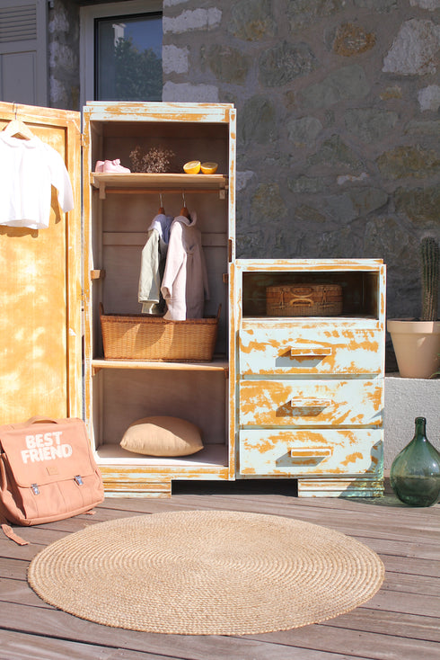 Armoire asymétrique "Léone"