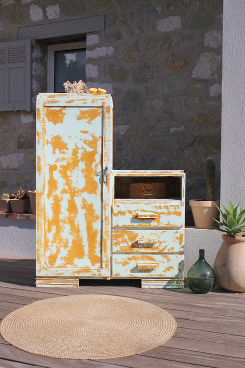 Armoire asymétrique "Léone"