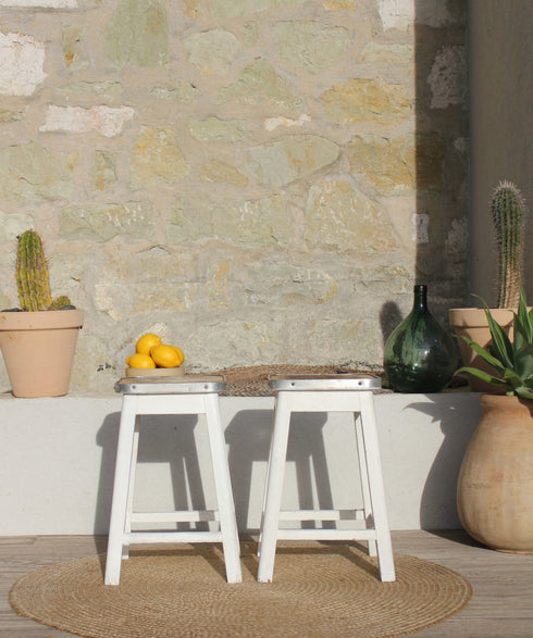 Paire de tabourets vintage "Aline"