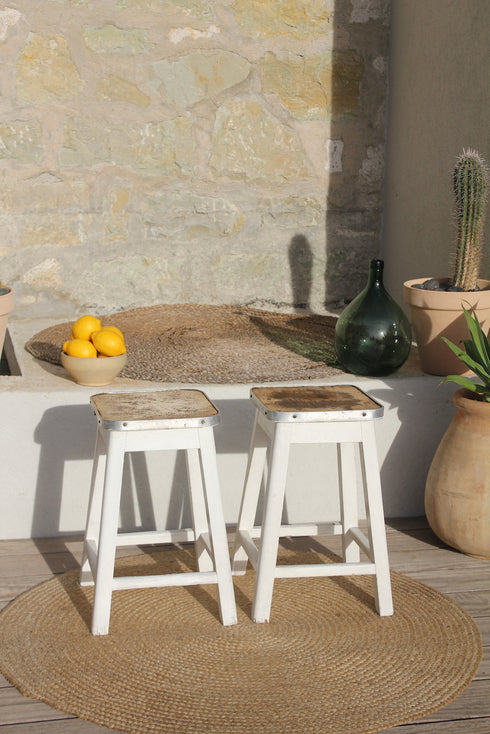 Paire de tabourets vintage "Aline"