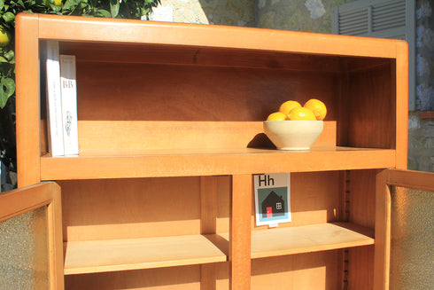 Armoire vitrée d'école "Vanille"