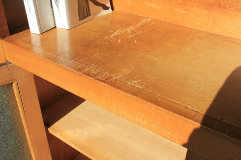 Armoire vitrée d'école "Vanille"