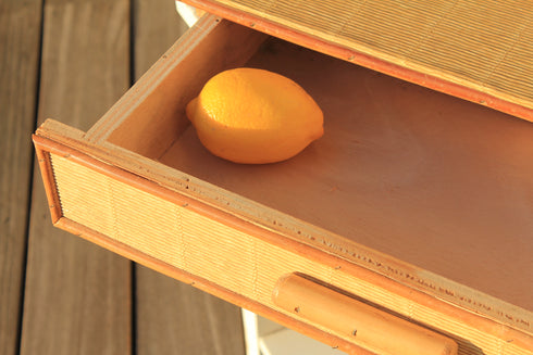 Etagère rotin vintage "Sybille"