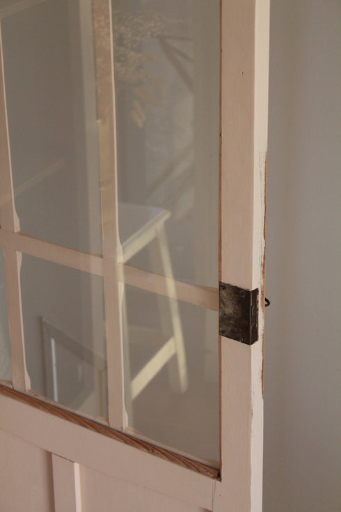 Bonnetière vitrée art déco "Capucine"