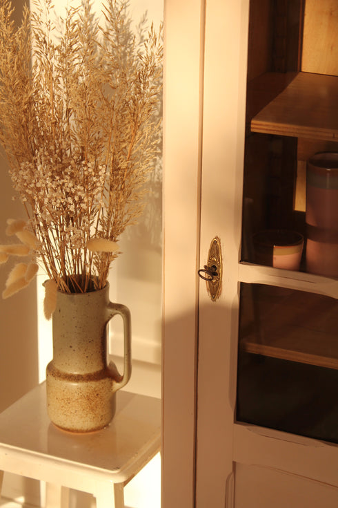 Bonnetière vitrée art déco "Capucine"