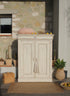 Petite armoire ancienne "Rose"