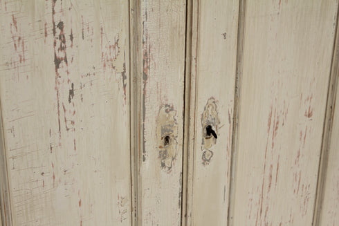 Petite armoire ancienne "Rose"