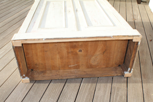 Petite armoire ancienne "Rose"