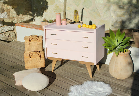 Commode vintage pieds compas "Mathilda"