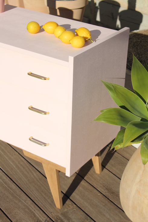 Commode vintage pieds compas "Mathilda"