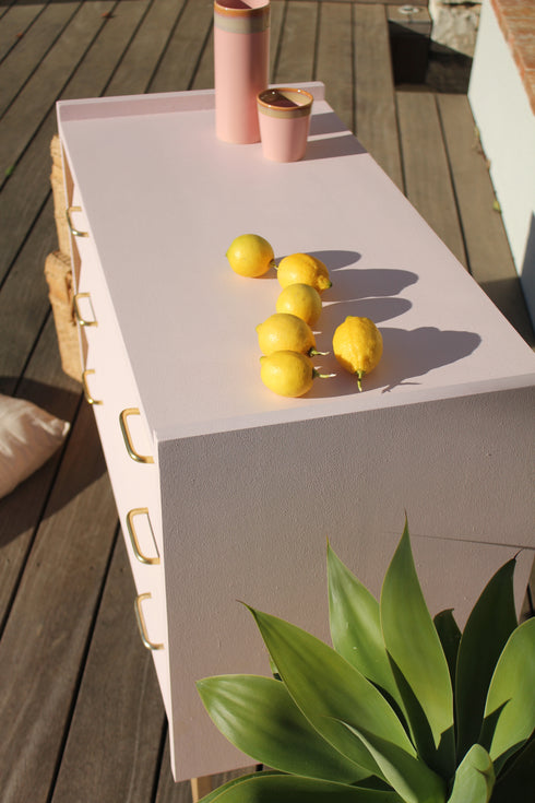 Commode vintage pieds compas "Mathilda"