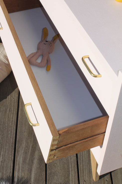 Commode vintage pieds compas "Mathilda"