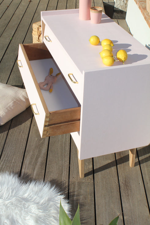 Commode vintage pieds compas "Mathilda"