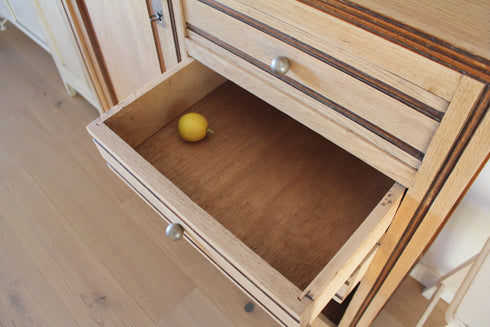 Petite armoire asymétrique art déco "Suzanne"