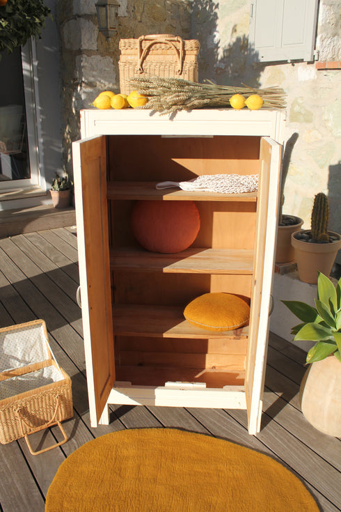 Petite armoire patinée ancienne "Juliette"