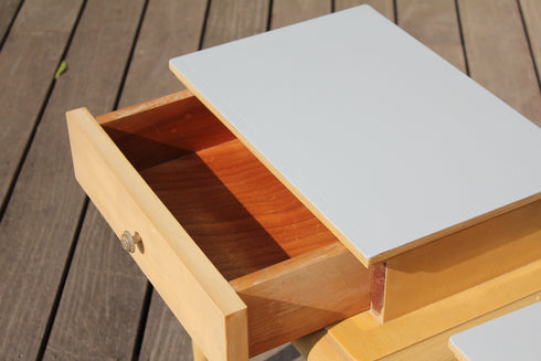 Paire de chevets vintage "Simone"