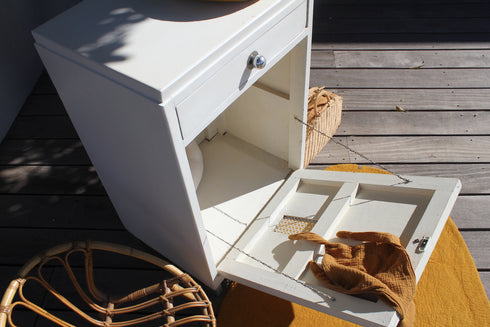 Adorable coffre vintage "Léon"