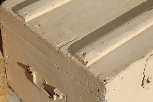 Malle en bois ancienne "Pétronille"