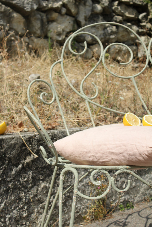 Banquette en fer forgé "Margaux"