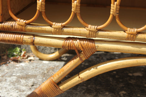 Buffet en rotin vintage "Auguste"