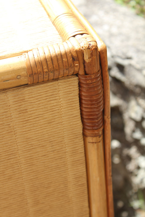 Buffet en rotin vintage "Auguste"