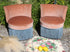 Paire de fauteuils crapauds "Emmanuelle"