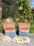 Paire de fauteuils crapauds "Emmanuelle"