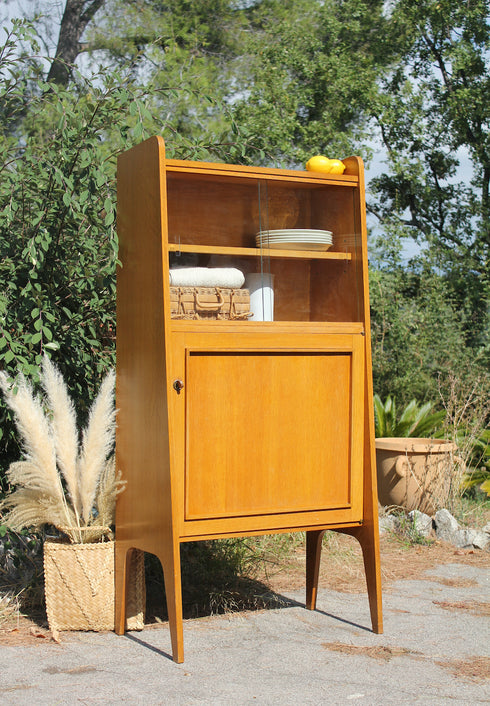 Secrétaire bureau bibliothèque vintage "Honoré"