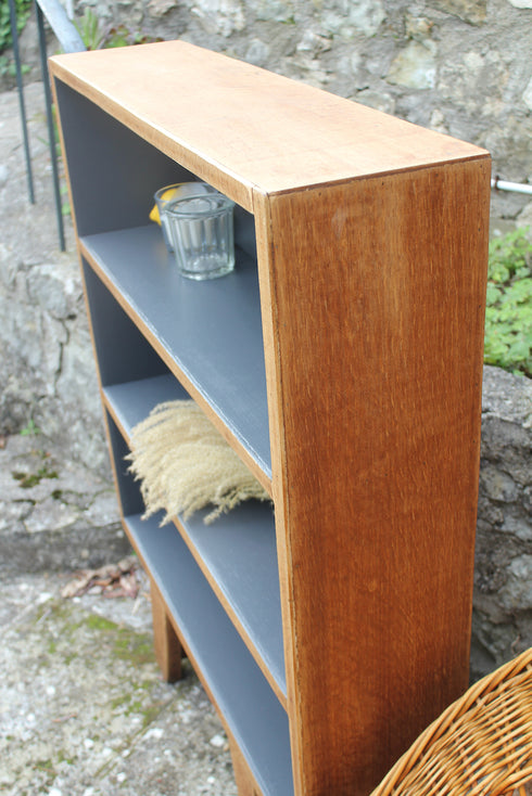 Petite bibliothèque pieds compas "Augustine"