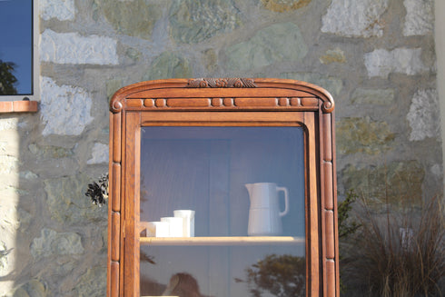 Bonnetière vitrée art déco "Heloise"