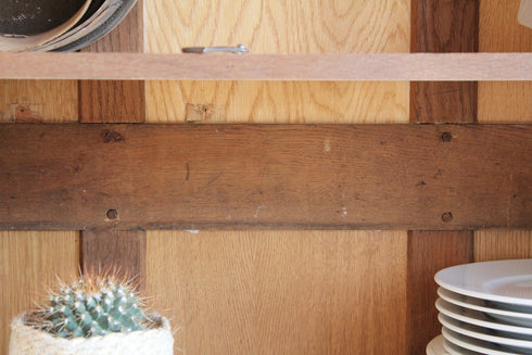 Magnifique armoire vitrée en chêne "Prudence"