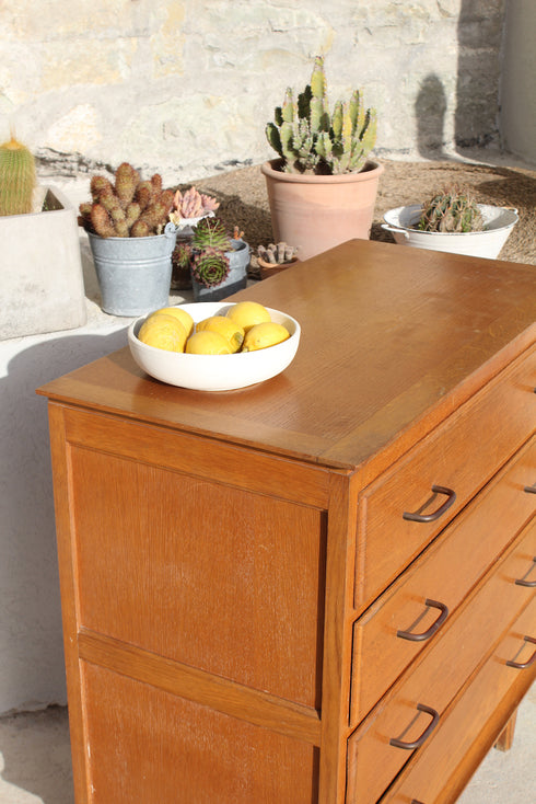 Commode vintage en chêne "Lily"