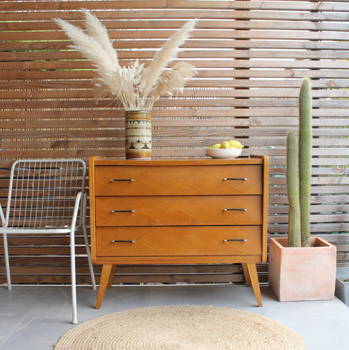 Commode vintage pieds compas "Rachèle"