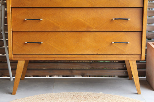 Commode vintage pieds compas "Rachèle"