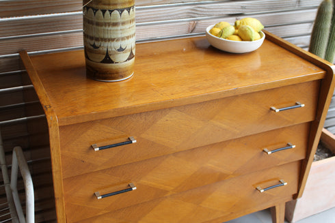 Commode vintage pieds compas "Rachèle"