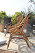 Paire de fauteuils en rotin vintage "Simone"