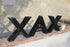 Lettres industrielles anciennes "XX"