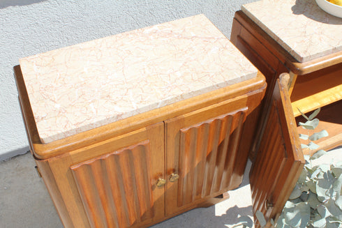 Paire de chevets art deco "Anita"